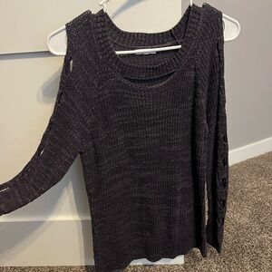 Charcoal Knit Sweater